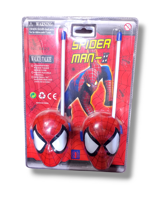 Spiderman Walkie Talkie