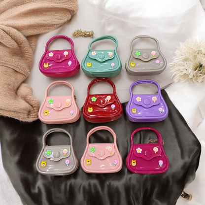 Elegant Jelly Sling Bag (With 3D Cartoons)