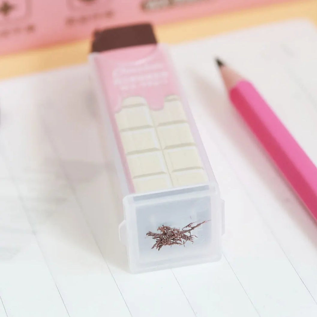 Chocolate Magnetic Eraser With Eraser Holder