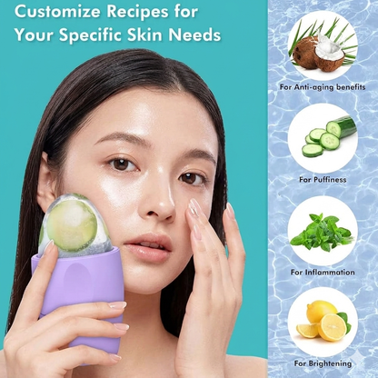 Ice Cube Massage Roller For Face