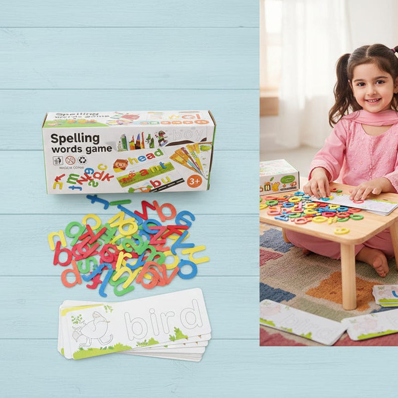 Spelling Words Game – Montessori Early Literacy Toy