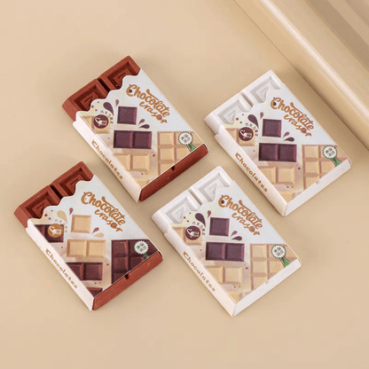 Mini Chocolate Bar Pencil Eraser
