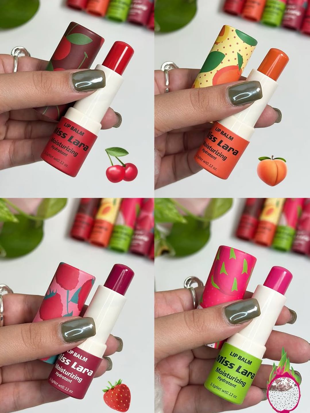 Miss Lara Fruit Lip Balm – Moisturizing & Hydrating