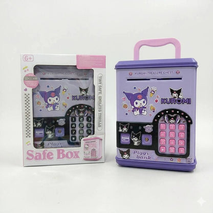 Kuromi Treasure Chest Electronic Piggy Bank for Kids