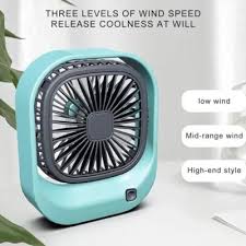 Chargeable Cool Breeze Desk Fan | For Offices And Study Tables