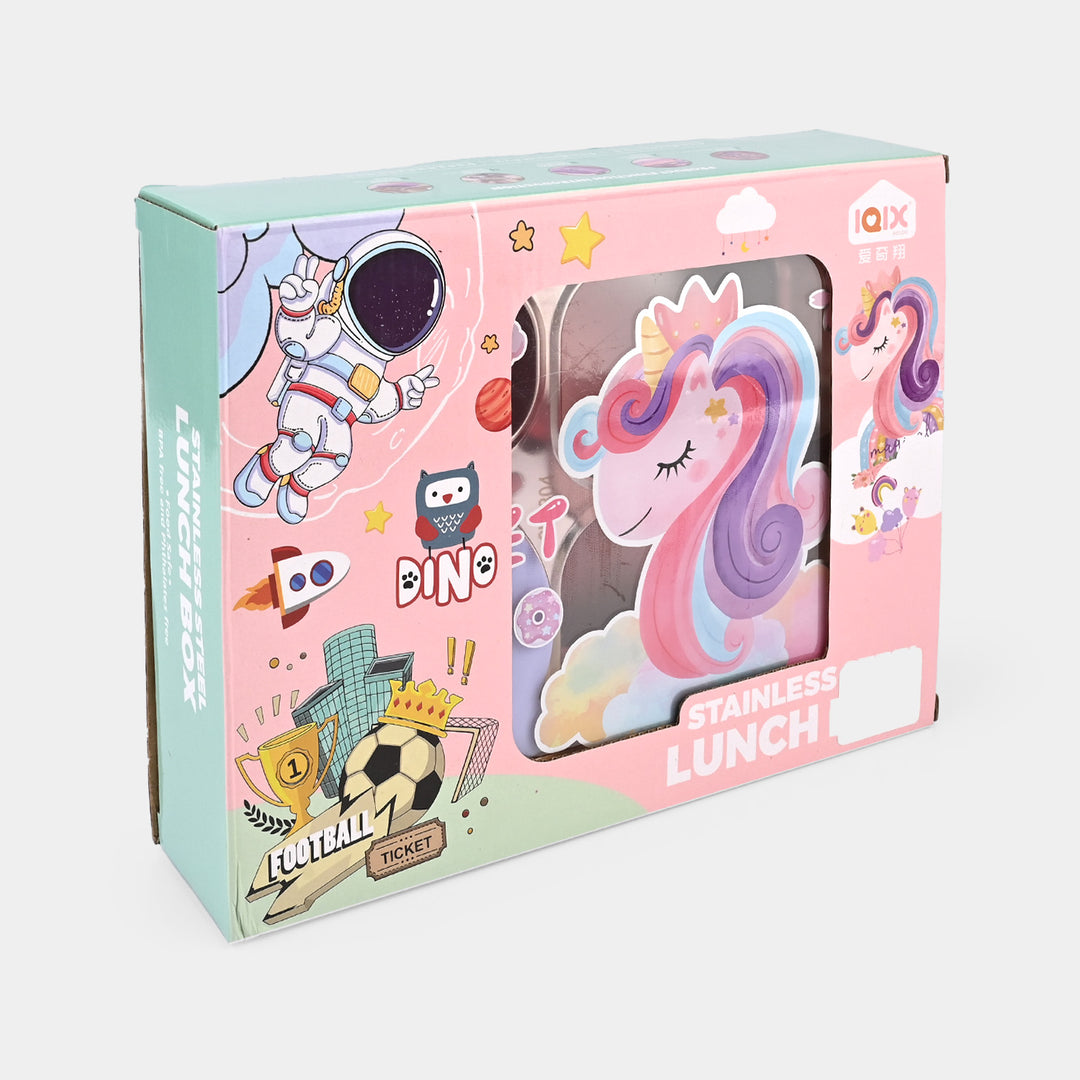 Kids’ Stainless Steel Bento Lunch Box - Premium Quality
