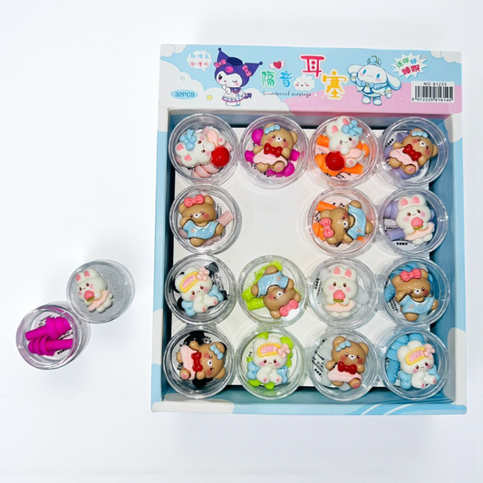 Cute Cartoon Soundproof Earplugs