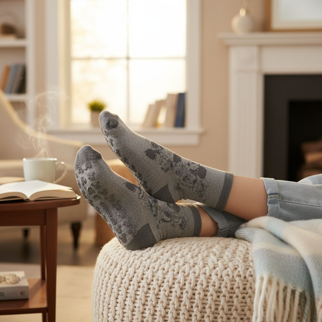 Disney Mickey Mouse Anti Slip Socks