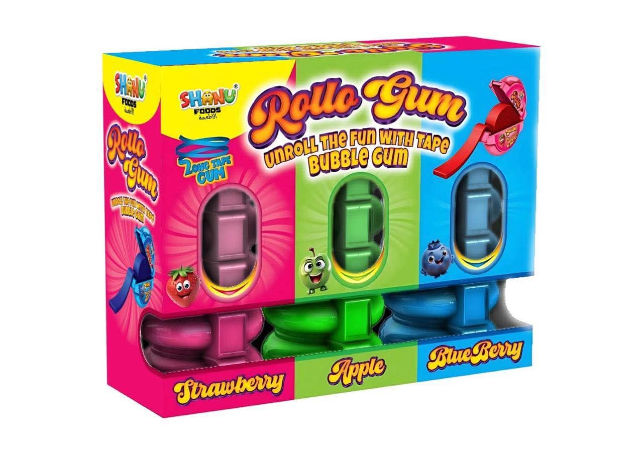 Candy Rolls Flavoured Bubble Gum