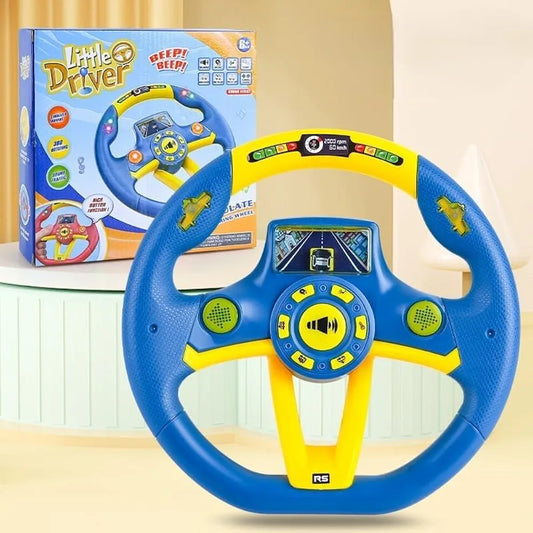 360• Rotate Suction Car Steering Wheel Toy With Music