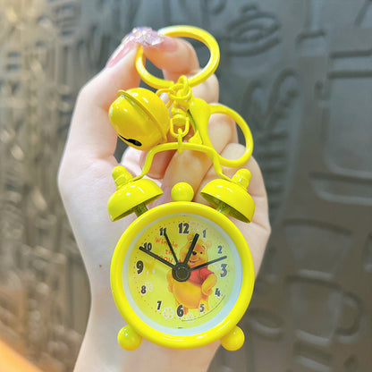 Mini Character Alarm Clock Keychain – Cute Bag Hanging Alarm Clock