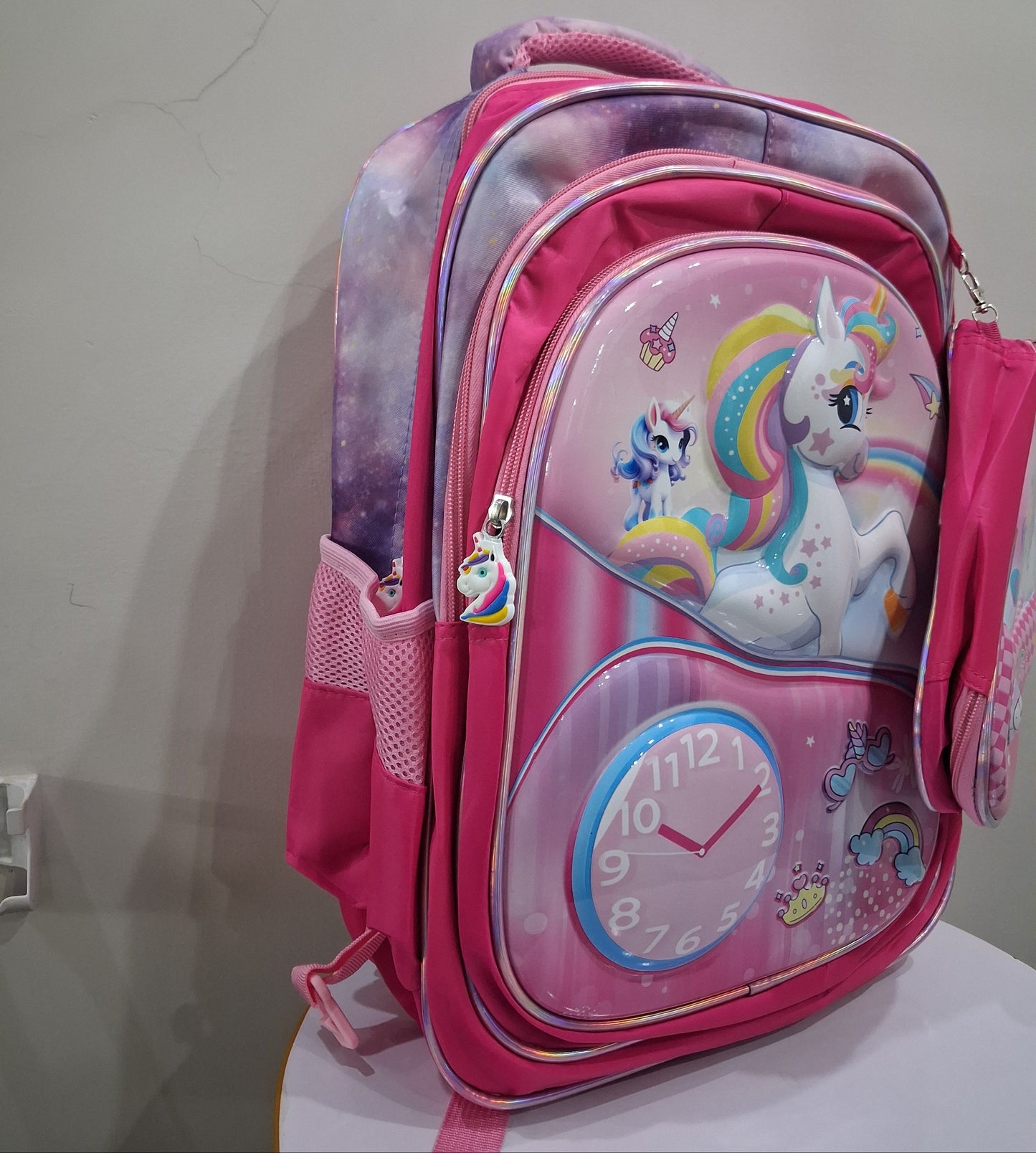 Unicorn 3 Piece School Bag Set (Montessori to Class 2)
