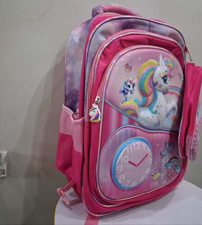 Unicorn 3 Piece School Bag Set (Montessori to Class 2)