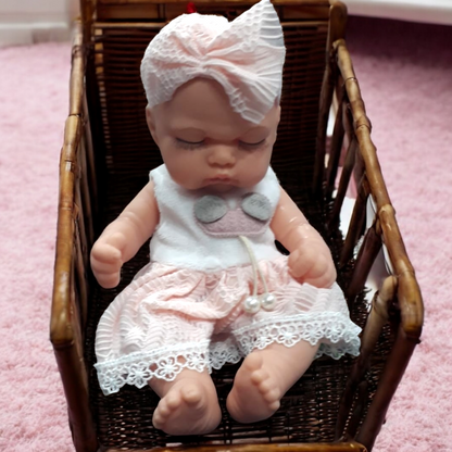 Baby Babble Pink Silicon Doll