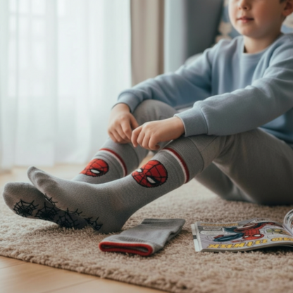 Spiderman Marvel Anti Slip Socks