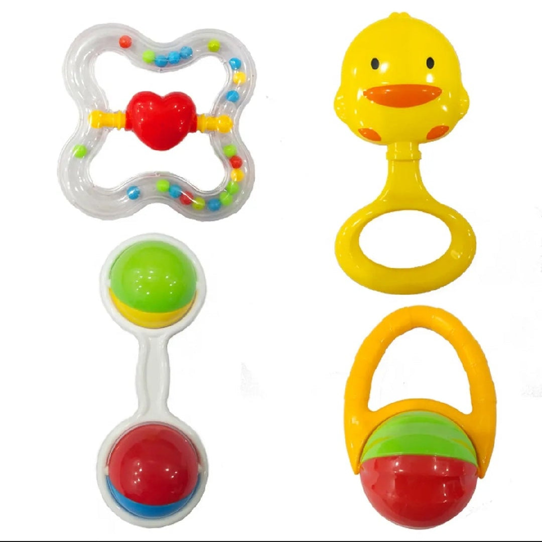 Imported Baby Rattles Pack Of 4