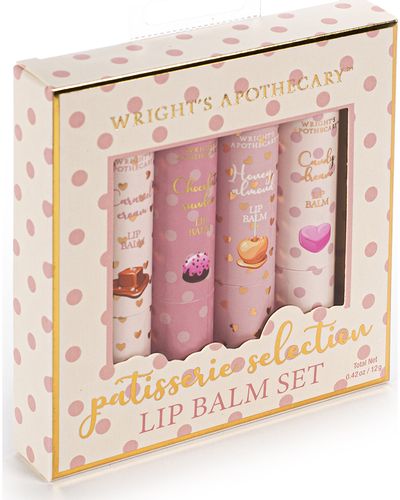 Gourmet Dessert Inspired  Lip Balm Collection – Pack of 4