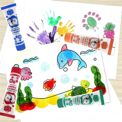 Washable Finger Paints