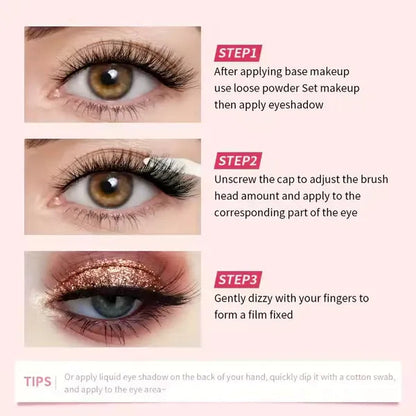 Ushas Glittery Liquid Eyeshadow