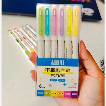 Smudge Proof Highlighter Pens