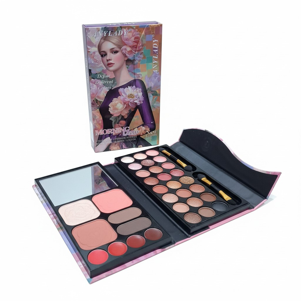 ANYLADY Morning Dew All-In-One Makeup Palette – Full Face Glow Kit
