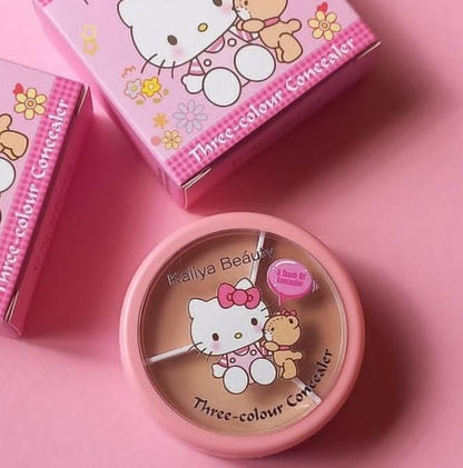 Hello Kitty Three Colour Concealer (3 Shade Corrector Palette)