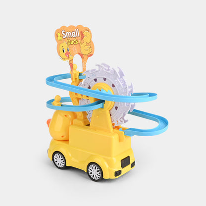 Electric Sliding Duck Track Vehicle with Light & Music
