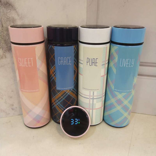 Smart Steel Temperature Water Bottle