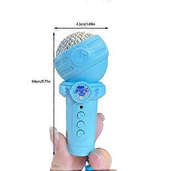 Mini Wireless Karaoke Mic Keychain – Record & Play Music