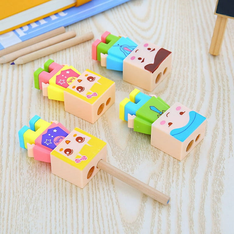Minecraft Robot 2 In 1 Pencil Sharpener Plus Eraser