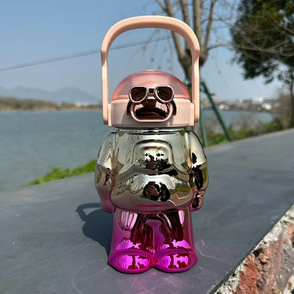 Holographic Twin  Robot Water Bottles