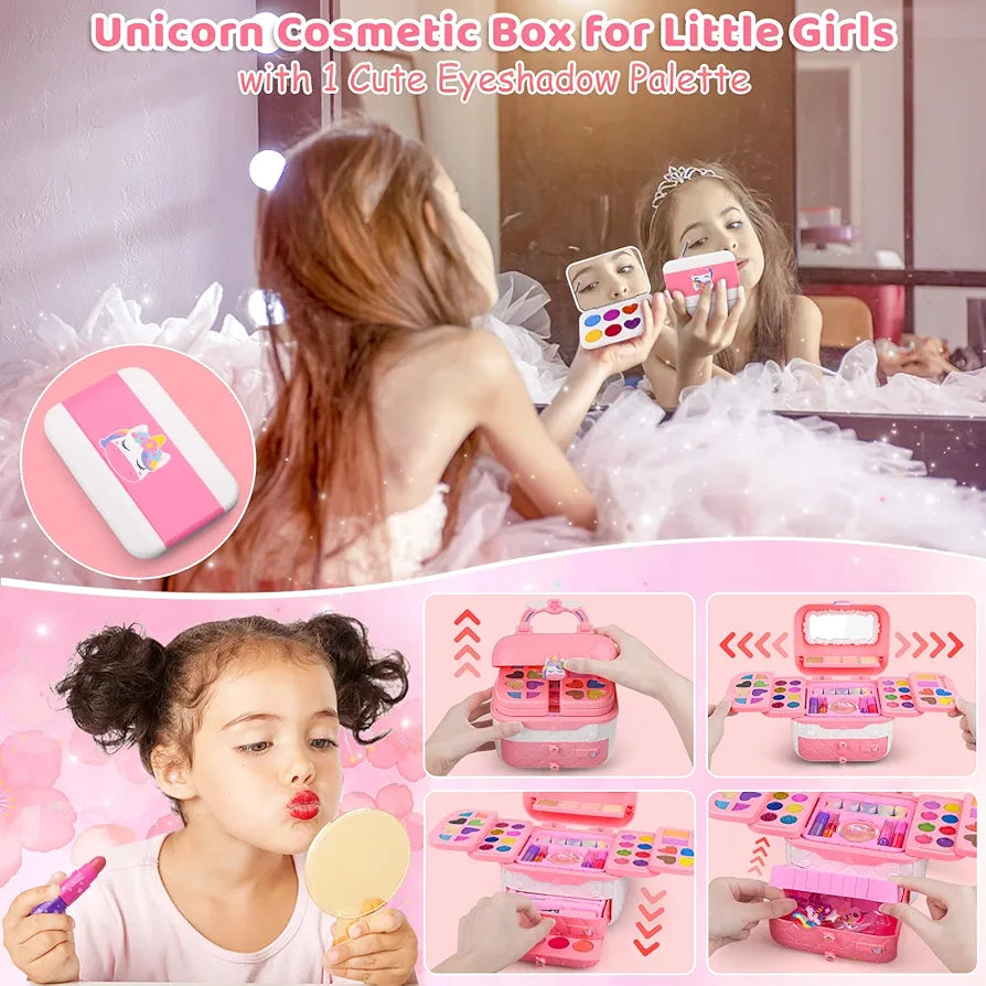 Unicorn Kids Makeup Vanity Box