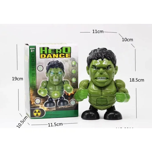 Avengers Hulk Hero Dance with 3D Light & Music Superhero Toy For Kids