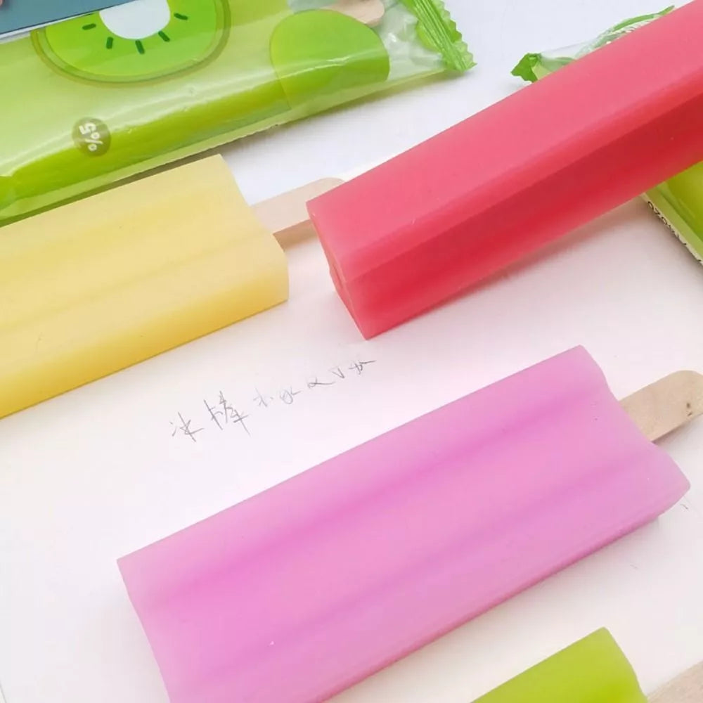 Ice Cream Popsicle Pencil Eraser