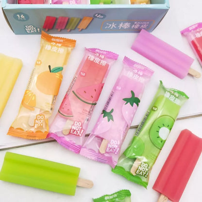 Ice Cream Popsicle Pencil Eraser