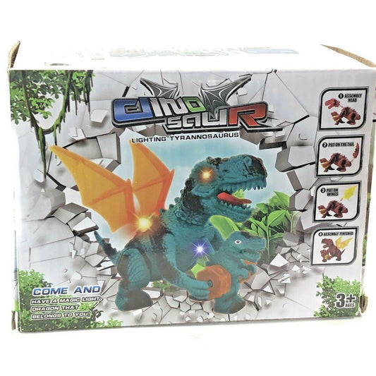 Walking Dinosaur Toy With LED Lights And Sounds Dragon Figures