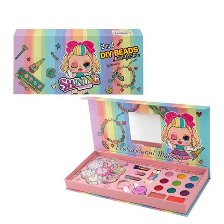 Lol Doll Shining DIY Beads Kids Makeup Kit