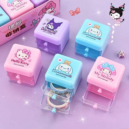 Sanrio Mini Multi Purpose Drawer Organiser Box