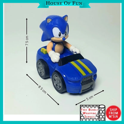 Sonic 4 Pcs Racing Cars