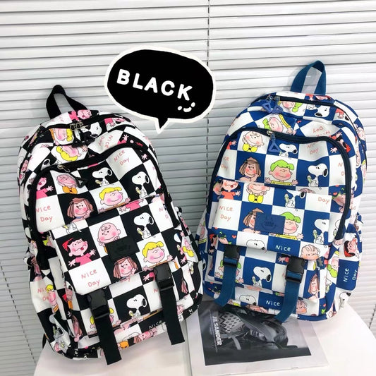 Cool Snoopy School College Bag