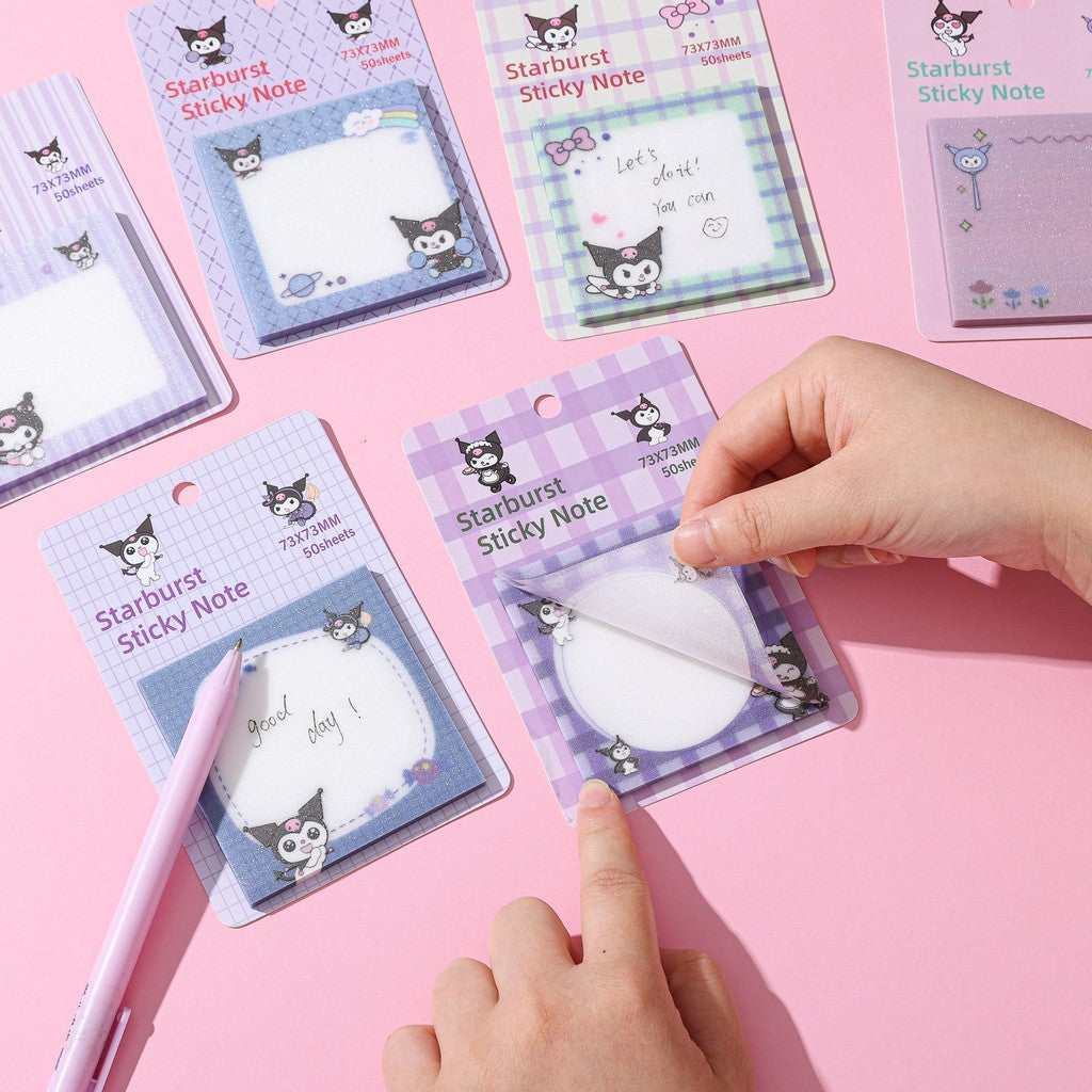 Sanrio Transparent Sticky Notes