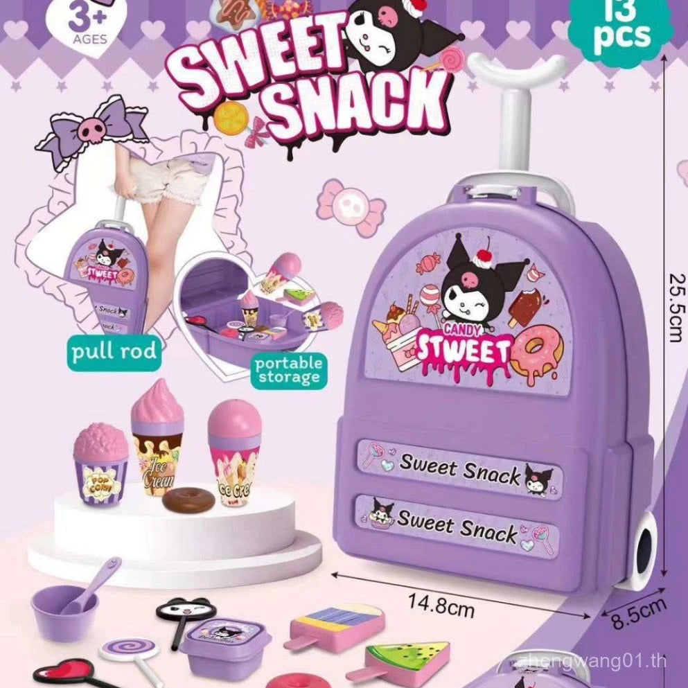 Kuromi Sweet Snacks Trolley Bag