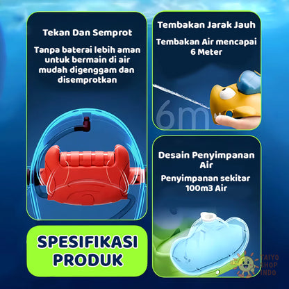 Dragon Water Fountain Gun | 100 ml Tank | 6 m Range