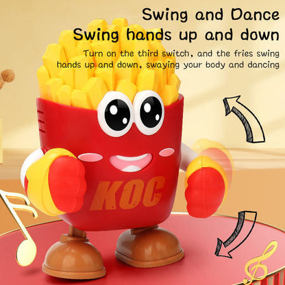 Dancing and Talking AI Robot Fries