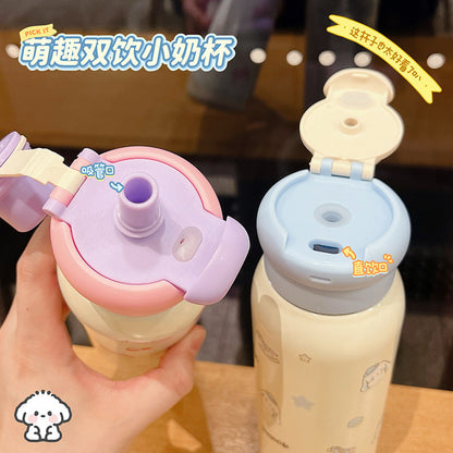 Sanrio Stainless Steel Straw Water Bottle