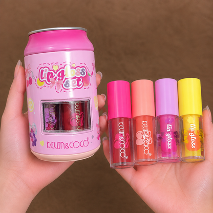 Kevin & Coco Soda Can Lip Gloss Set