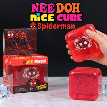 Needoh Spiderman Nice Cube Squishy