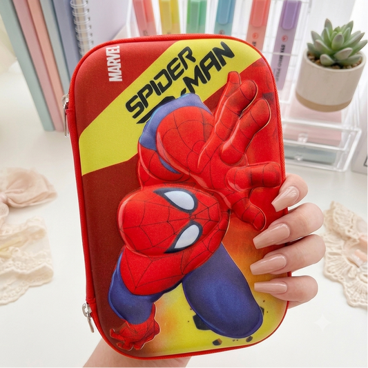 Spiderman Big Size Hard Case 3D Stationery Organizer | Pencil Pouch