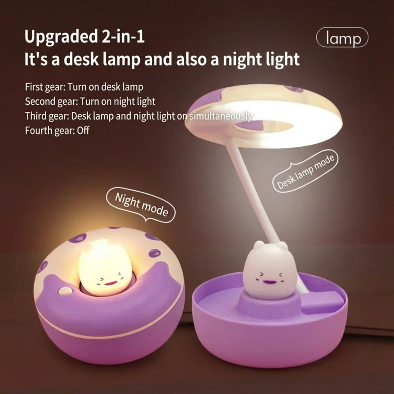 Donut 2 in 1 Desk and Night Lamp