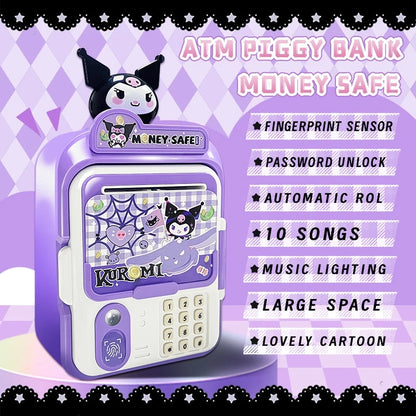 Kuromi ATM Piggy Money Bank Box